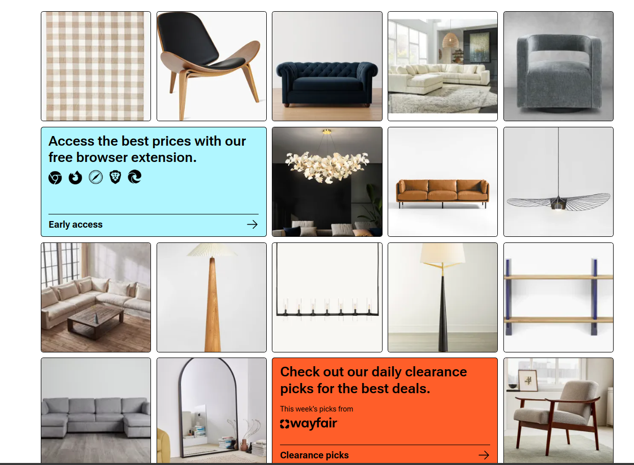 New App "Dupe" Helps Shoppers Find Affordable Lookalike Furniture